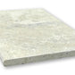 Premium Silver Oyster Tumbled Travertine Pool Copping