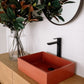 Square Vessel Basin - ceramica living mock up