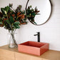 Square Vessel Basin - ceramica living mock up